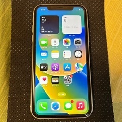 値下げ不可】iPhoneXR 128GB ホワイト SIMフリー