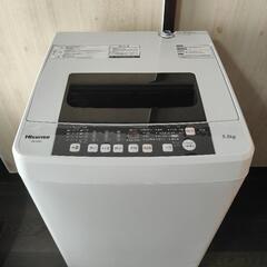 2018年製　ハイセンス　5.5キロ洗濯機