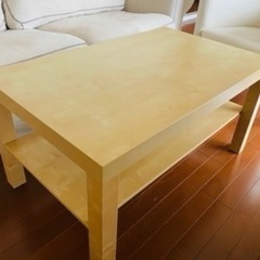 IKEA センターテーブル　木製