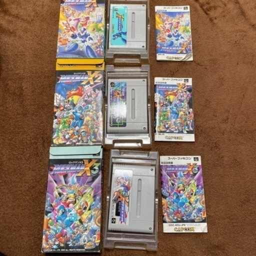 ロックマンⅩ・Ⅹ2・Ⅹ3 スーパーファミコン