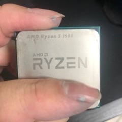 CPU RYZEN5 1600 AM4 クーラー　箱付(型違い)