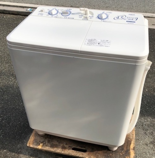 ⭐︎ 中古品 AQUA　全自動電気洗濯機 AQW-N451  生活用品⭐︎