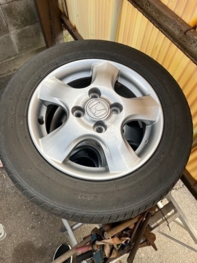 （4本セット ）155/70 R13タイヤホイル