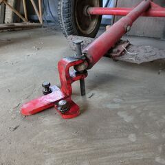 車輪付き椅子　けん引　椅子　車輪　【引き取り限定】