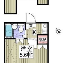 【ソレイユ若葉セブンツー 204】💚敷金・礼金なし！💚ロフト付き...