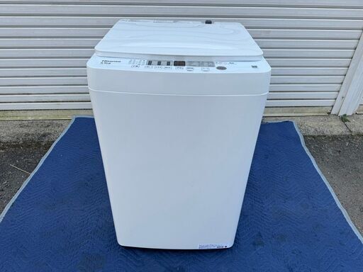 【美品】2023★ハイセンス★全自動洗濯機★HW-T55H 5.5kg 引き取り限定