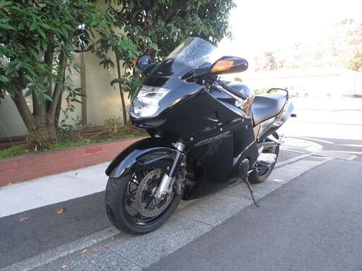 ホンダ　CBR1100XX(ブラックバード)　H9年登録中古実働美車　社外マフラー　テンプメーター　ETC付　ナンバー登録書類有り