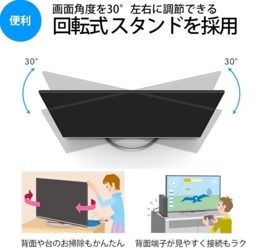 ③ シャープ SHARP Android TV 4K 50インチ 50型 4T-C50AJ1 2019年製