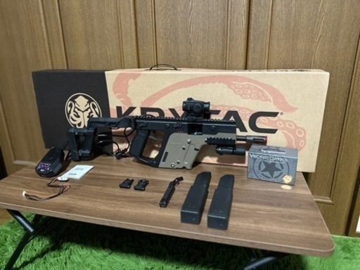 【お得セット・ほぼ未使用】Krytac Kriss Vector カスタム クリスベクター