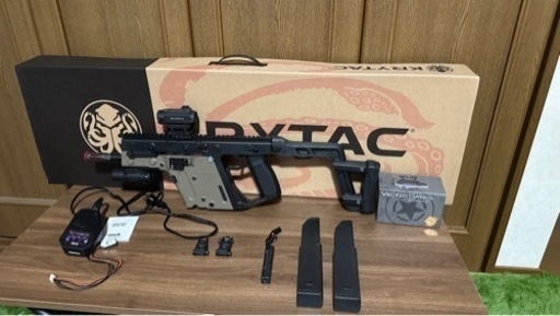 【お得セット・ほぼ未使用】Krytac Kriss Vector カスタム クリスベクター