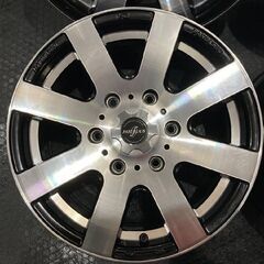 FABULOUS PANDEMIC LW-8 ファブレス パンデミック 社外ホイール 16インチ 4本 6.5J6HPCD139.7+38 200系ハイエース　(VHD403)