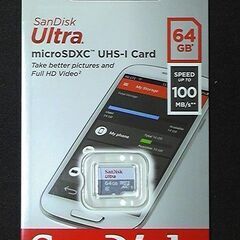 マイクロＳＤカード microSDXC 64GB 100MB/s...