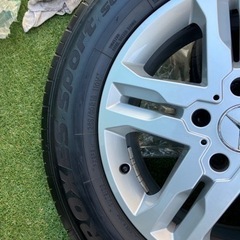 ベンツ　G ゲレンデ　純正タイヤホイール4本セット　265 60 18 