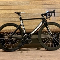 MERIDA REACTO 4000 フルカーボン ディープリムホイール付完成者