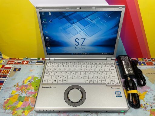 JC1060 パナソニック Let's Note CF-SZ6 DVDマルチ ノートPC 美品 Win11