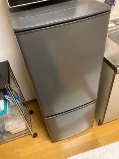 冷蔵庫　三菱電機　MR-P15G-H 146L グレー　一人暮らし　一人用