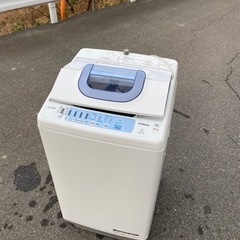💁‍♀️☘️大阪市から阪南市まで配達設置無料💁‍♀️日立洗濯機7...