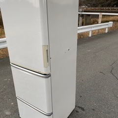 💁‍♀️☘️大阪市から阪南市まで配達設置無料💁‍♀️シャープ冷蔵庫350L 自動製氷機付き🍀保証有り