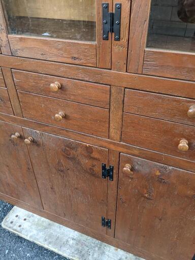 アンファン enfant カップボード食器棚パイン材カントリー家具