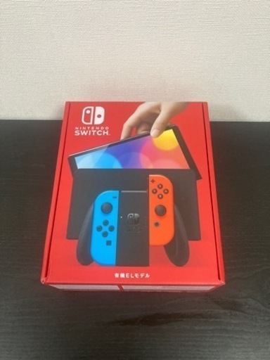 新品未使用任天堂 Nintendo Switch (有機ELモデル) [ネオンブルー・ネオンレッド] 1月10日迄の投稿