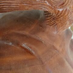 木彫り　獅子？（狛犬　シーサー　バロン）