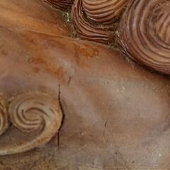 木彫り　獅子？（狛犬　シーサー　バロン）