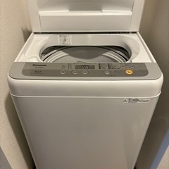 【洗濯機】Panasonic/ひとり暮らし用