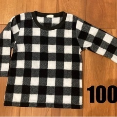 あったかフリース地 トップス 100