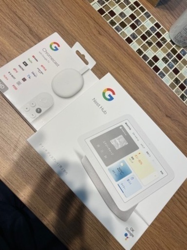 Google Nest Hub ＋Chromecastスマート家電