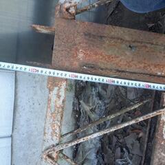 ガレージ、物置小屋作製に　梁　鉄骨　