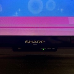 受け渡し決定』2013年式、SHARP、60型テレビ