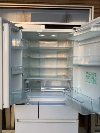 引取】Panasonic パナソニック ノンフロン冷凍冷蔵庫 NR-F470PV  