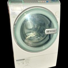 【ジ0107-2】ジャンク品 SHARP ドラム式洗濯乾燥機 E...