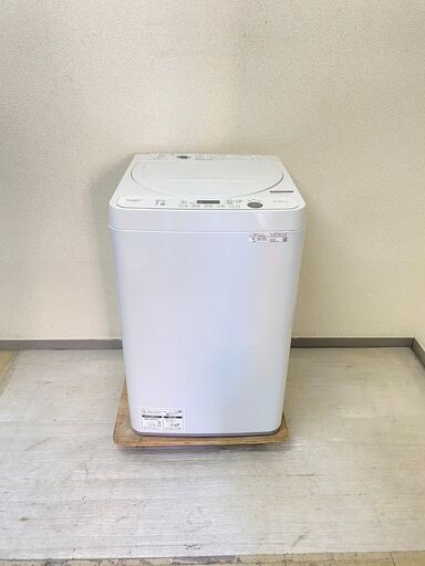 【極上国内】冷蔵庫Panasonic 138L 2021年製 NR-B14DW-W 洗濯機SHARP 5.5kg 2021年製 ES-GE5E-W YE13255 YJ11363