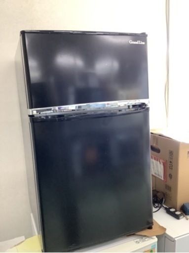 2ドア冷凍冷蔵庫 90L AR-90L02BK SL DB Grand-Line  リサイクルショップ宮崎屋　佐土原店　24.3.9F