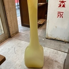 【ネット決済】【一点物】ガラス製アンティーク花瓶　フラワーベース