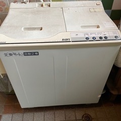 お譲り先決定【無料】二槽式洗濯機