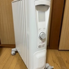 デロンギ　オイルヒーター　リモコン付き　