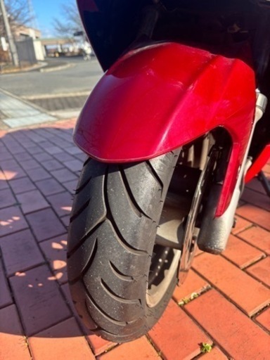 ヤマハ マジェスティS155 自賠責令和8年3月 前後タイヤバリ山 大阪枚方