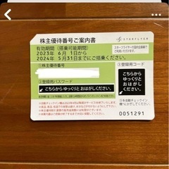 【ネット決済・配送可】株主優待　スターフライヤー　　　航空券　ゴ...