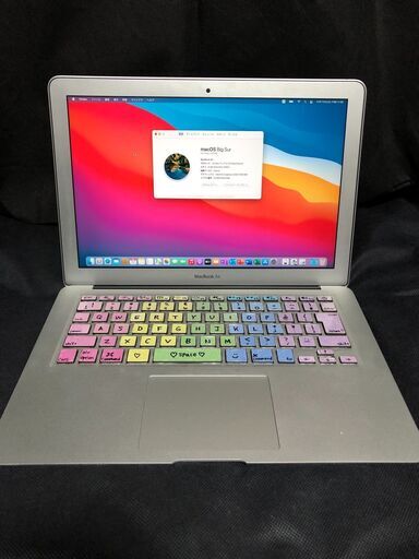 MacBook Air 13インチ Early 2014・Office2019・Win11デュアルブート設定済み＆即使用可能