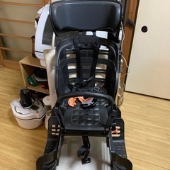 【絶賛受付中値下げ済】自転車の子供用後部座席　ブラック　リヤチャ...