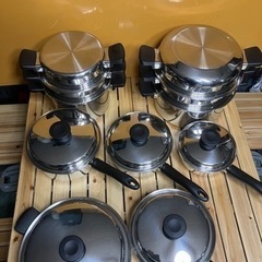 アムウェイクィーン 美品 Amway 鍋 24ピースセット未使用品多数