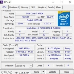 お取引先様決定》ゲーミングPC intel i7-4790K搭載 GTX970 4G