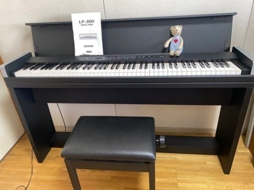 【大阪府内無料でお届けします】KORG コルグ 電子ピアノ LP-350BK
