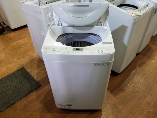 ✨安心の分解洗浄済✨SHARP 2020年製 7.0Kg 洗濯機 ES-GE7D 【愛市I4S032162-104】