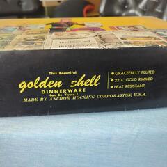 ゴールデンシェル　コーヒーカップ　5個　アンティーク　希少カップ