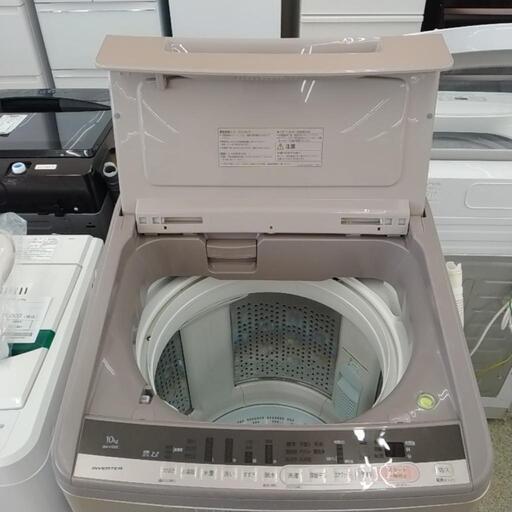HITACHI 洗濯機 18年製 10kg ※正面キズへこみあり TJ2672 HITACHI 洗濯機 18年製 10kg ※正面キズへこみあり TJ2672