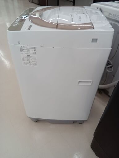 ☆ジモティ割あり☆ SHARP 洗濯機 ES-KS70U 7㎏ 18年製 動作確認 