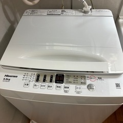 23年製5.5L洗濯機 26年迄保証付 1/27-29引